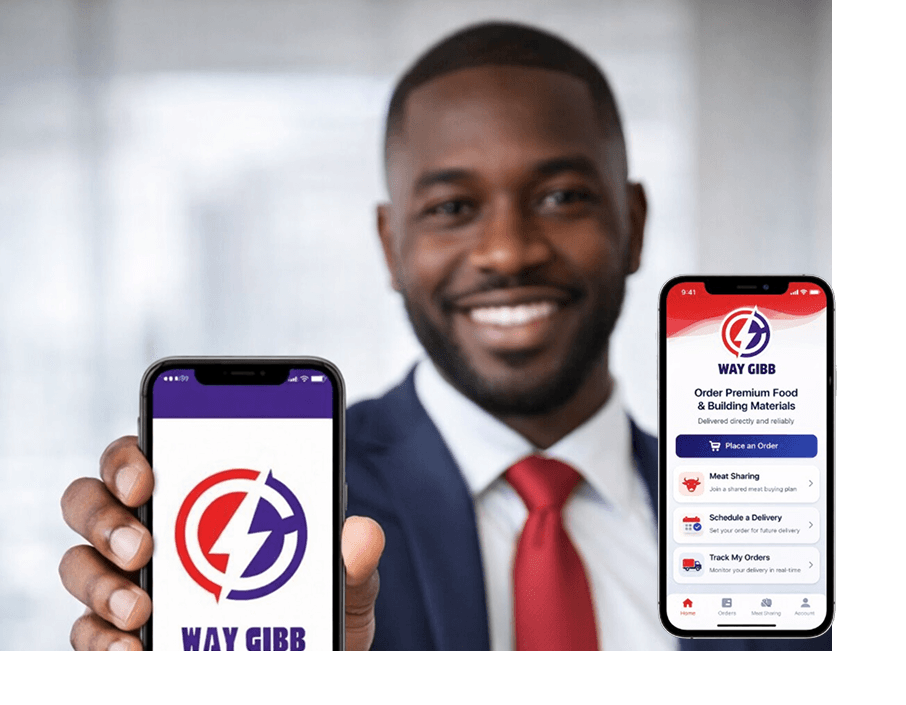 Way Gibb app on mobile phones